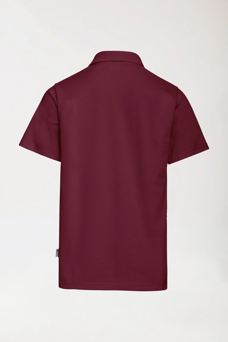 CORE Shirt Unisex - Polokragen bordeaux