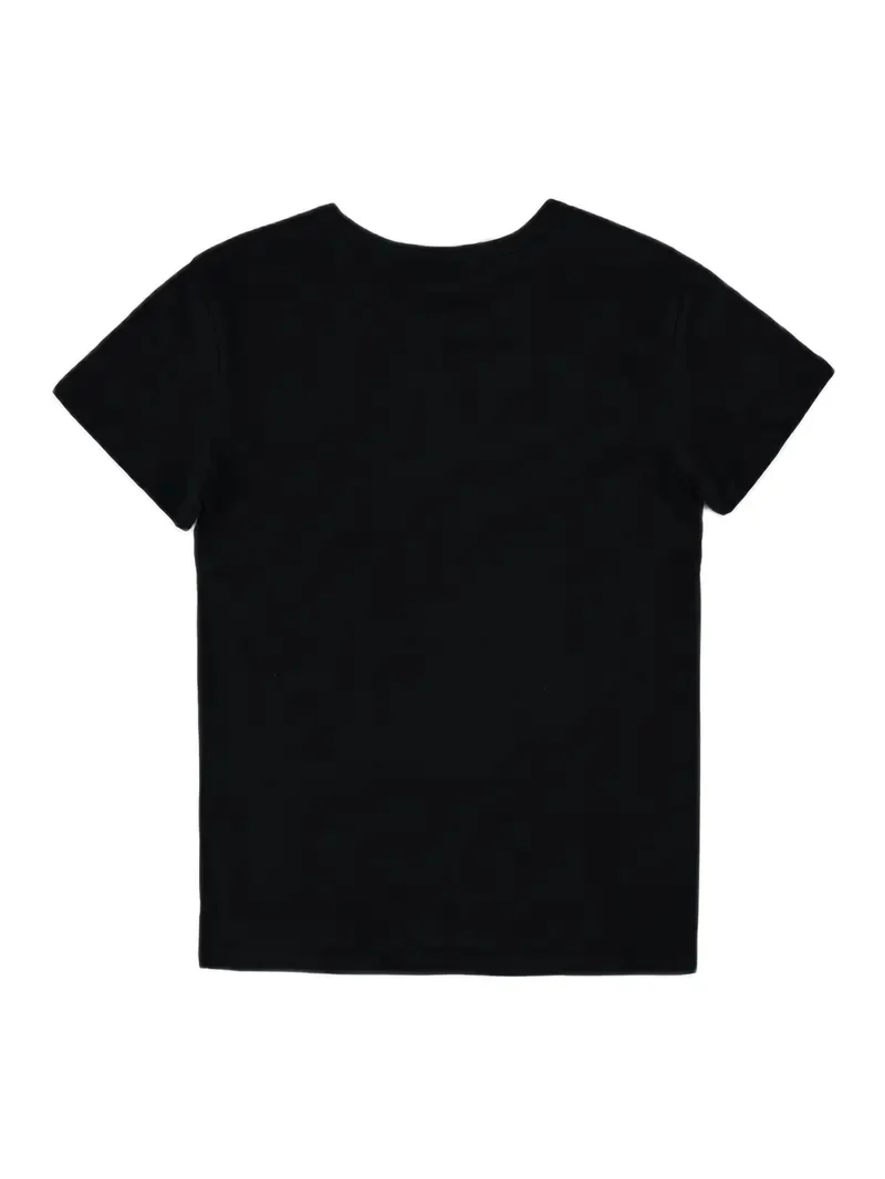 Damen Sommer Top Milano T-Shirt Rundhals Streetwear lockeres Damentop Bluse