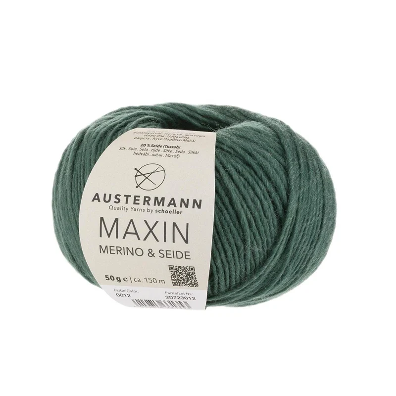 Maxin Merino&Seide | 150M - 50G | 12 - Tanne