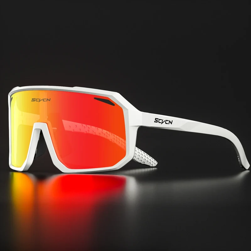 Fahrradbrille Sonnenbrille polarisierte Brille Multi Color Spiegelbrille UV400