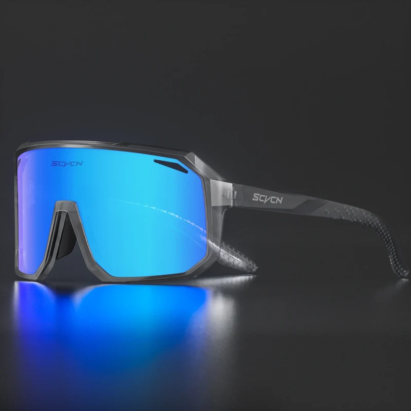 Fahrradbrille Sonnenbrille polarisierte Brille Multi Color Spiegelbrille UV400