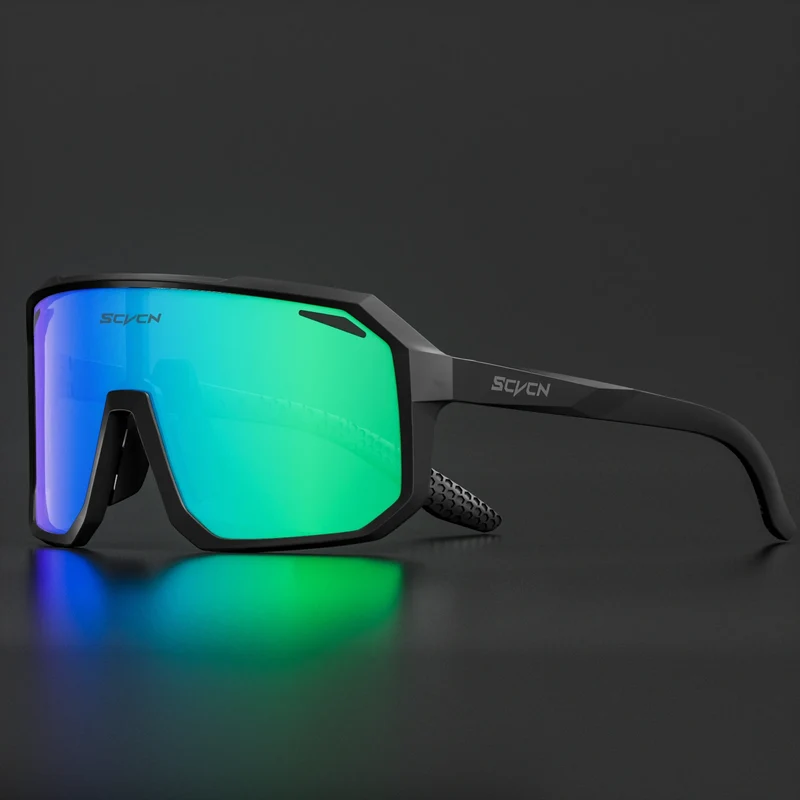 Fahrradbrille Sonnenbrille polarisierte Brille Multi Color Spiegelbrille UV400