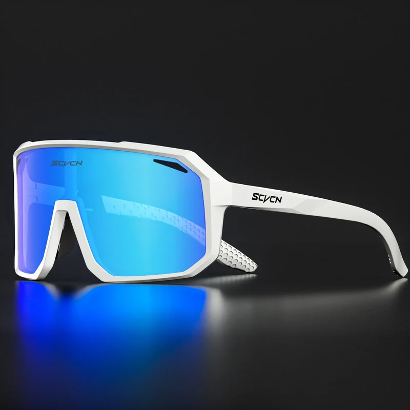 Fahrradbrille Sonnenbrille polarisierte Brille Multi Color Spiegelbrille UV400