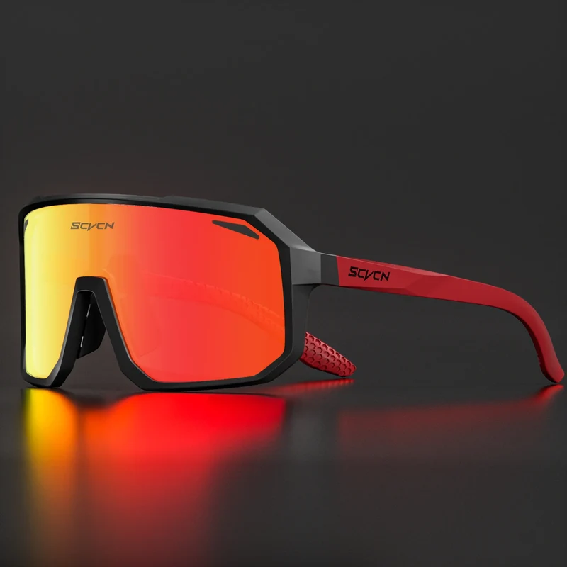 Fahrradbrille Sonnenbrille polarisierte Brille Multi Color Spiegelbrille UV400