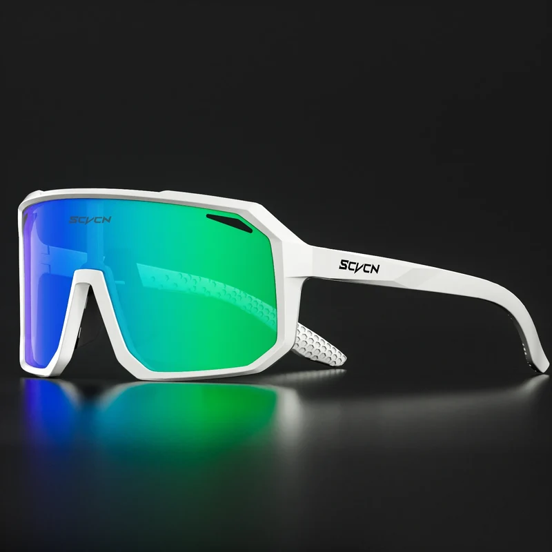 Fahrradbrille Sonnenbrille polarisierte Brille Multi Color Spiegelbrille UV400
