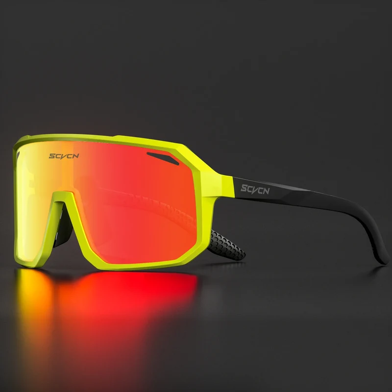 Fahrradbrille Sonnenbrille polarisierte Brille Multi Color Spiegelbrille UV400