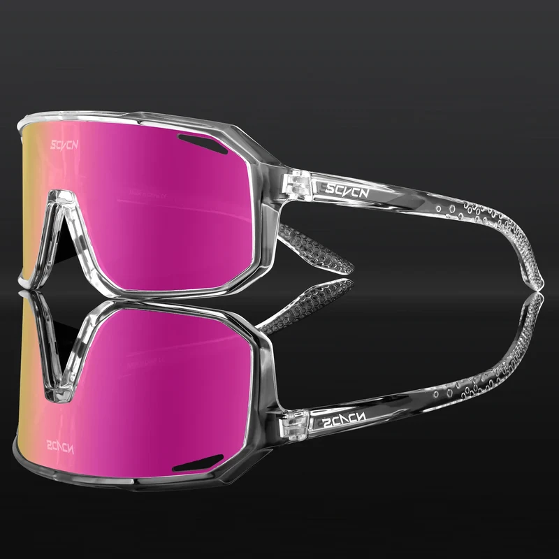 Fahrradbrille Sonnenbrille polarisierte Brille Multi Color Spiegelbrille UV400