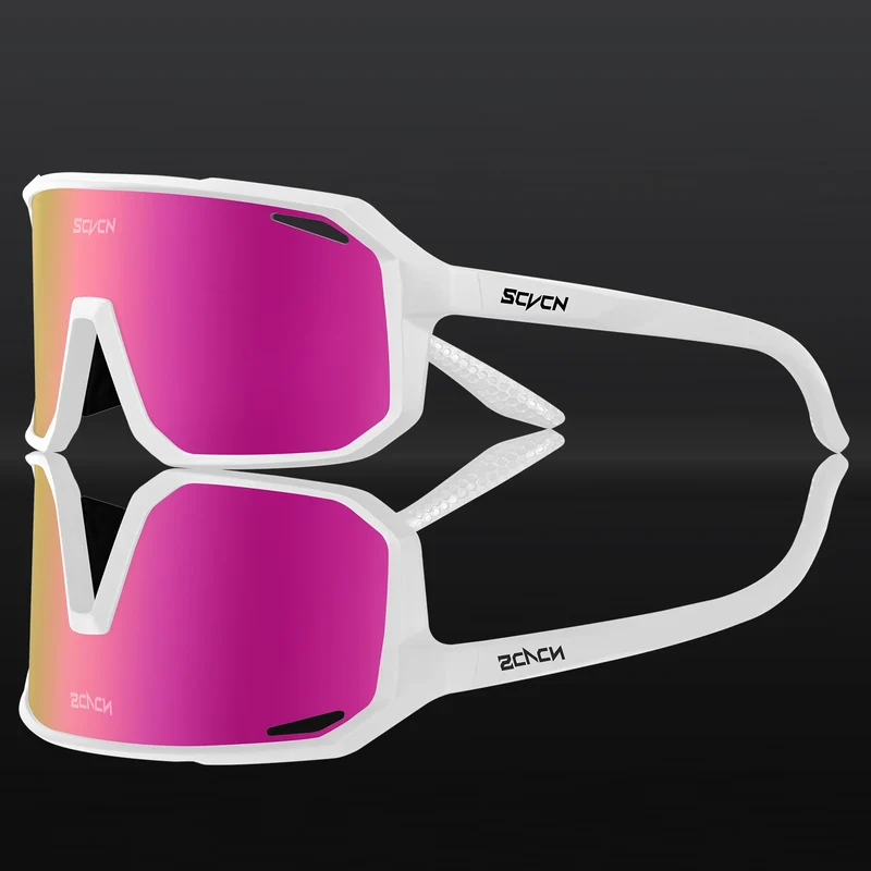 Fahrradbrille Sonnenbrille polarisierte Brille Multi Color Spiegelbrille UV400
