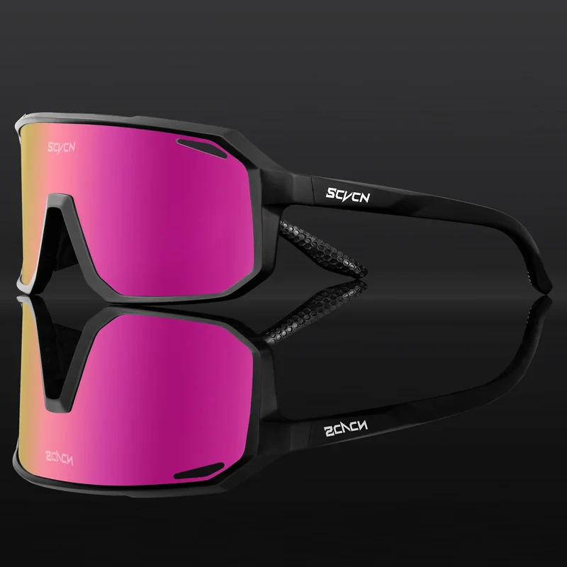Fahrradbrille Sonnenbrille polarisierte Brille Multi Color Spiegelbrille UV400