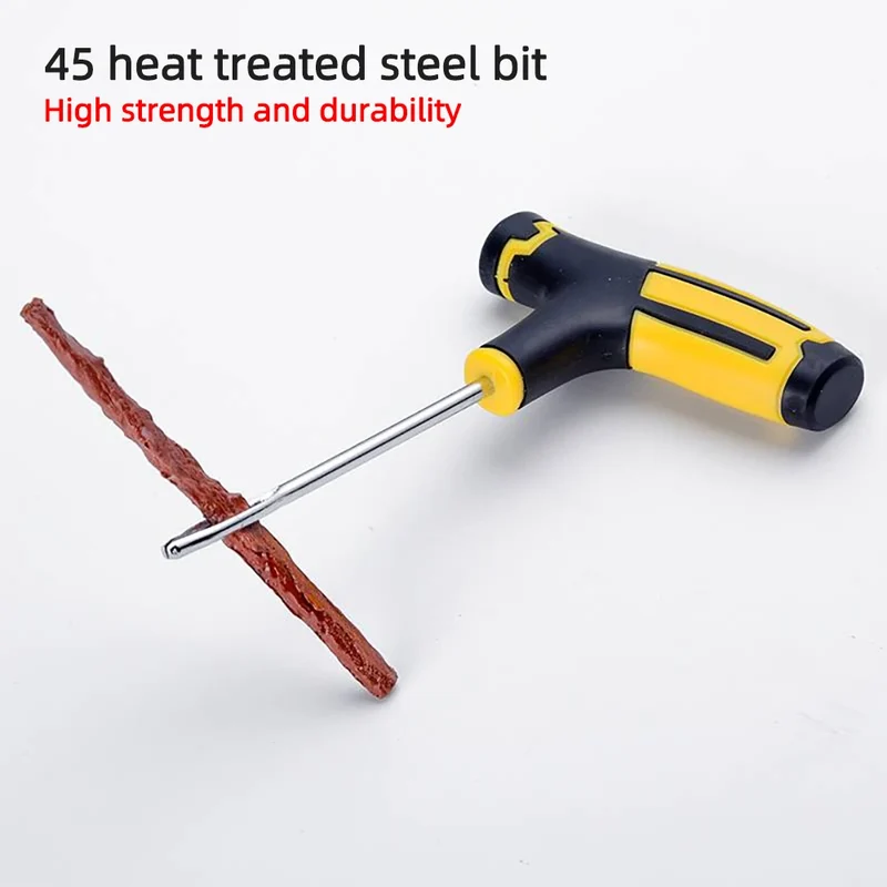 Auto Reifenreparatur Set PKW Pannenset Flickzeug + Zange Reparatur-Set Motorrad