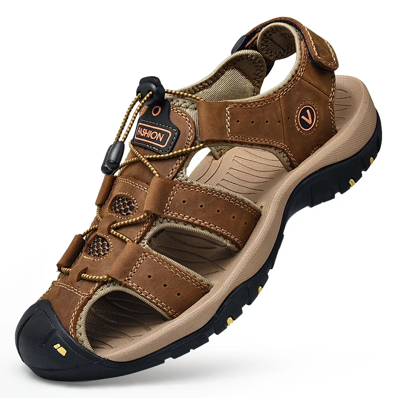 Männer Outdoor Sandalen Freizeitschuhe Strandschuhe Sandaletten Römersandalen
