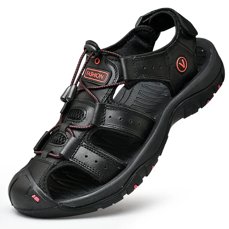 Männer Outdoor Sandalen Freizeitschuhe Strandschuhe Sandaletten Römersandalen