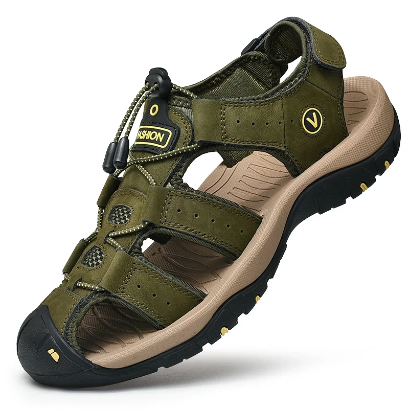 Männer Outdoor Sandalen Freizeitschuhe Strandschuhe Sandaletten Römersandalen