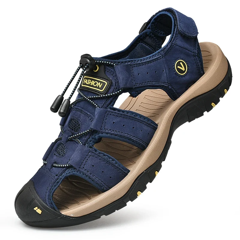 Männer Outdoor Sandalen Freizeitschuhe Strandschuhe Sandaletten Römersandalen