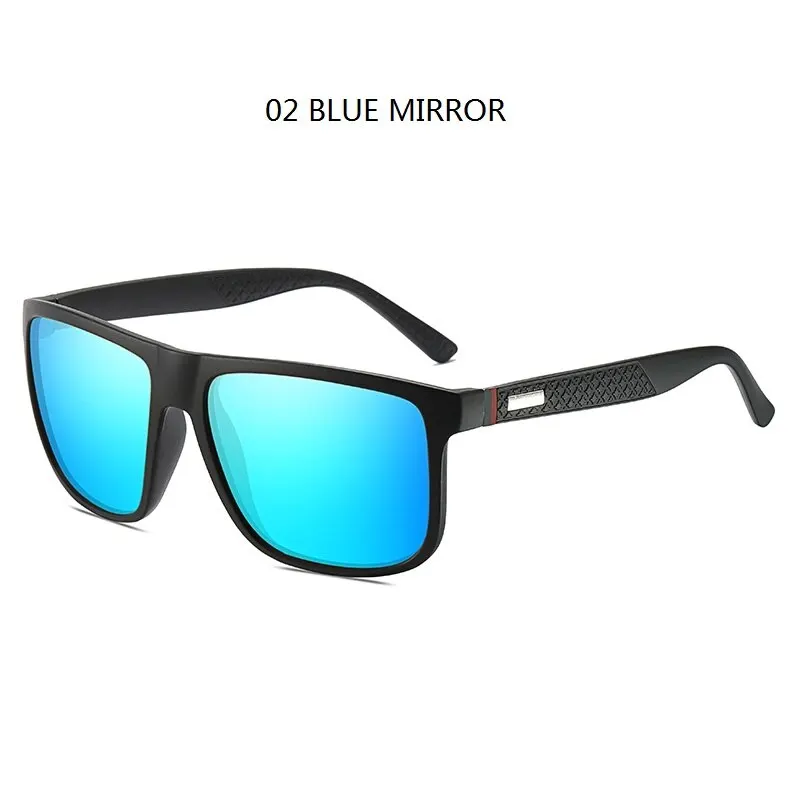 Herren Designer Sonnenbrille polarisierten Gläsern Brille Spiegelbrille UV400