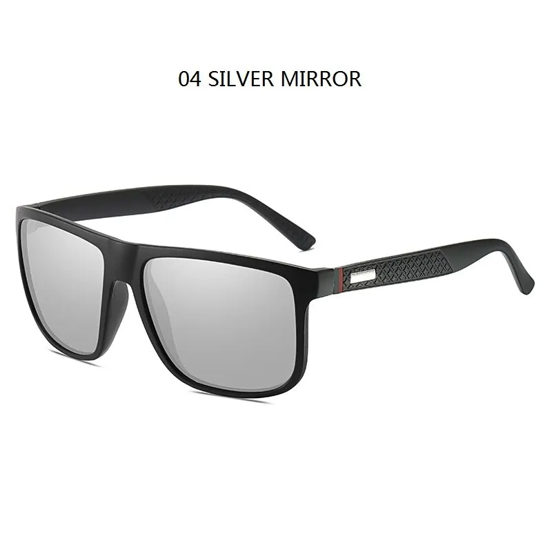 Herren Designer Sonnenbrille polarisierten Gläsern Brille Spiegelbrille UV400