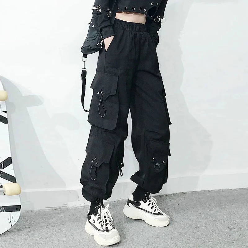 Hosen Damen Schlupfhose Ballonhose Pumphose Jogginghose Sweatpants Streetwear