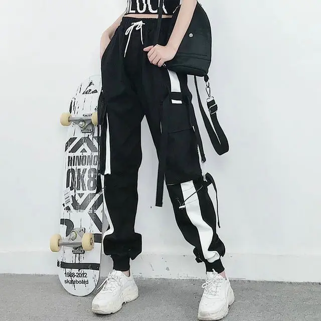 Hosen Damen Schlupfhose Ballonhose Pumphose Jogginghose Sweatpants Streetwear