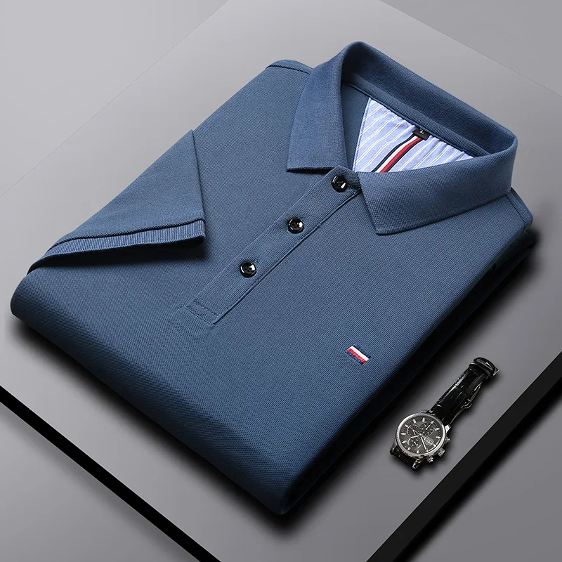 Herren Fashion Poloshirt POLO Shirt T-Shirt Kurzarm Zipper Hemd Polohemd NEU