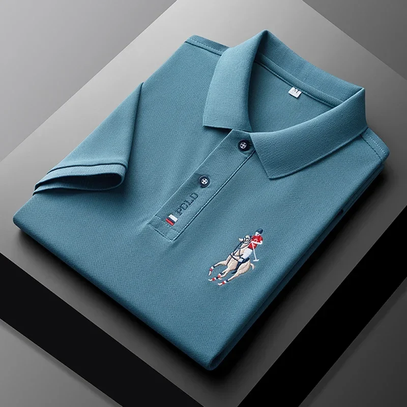 Herren Fashion Poloshirt POLO Shirt T-Shirt Kurzarm Zipper Hemd Polohemd NEU