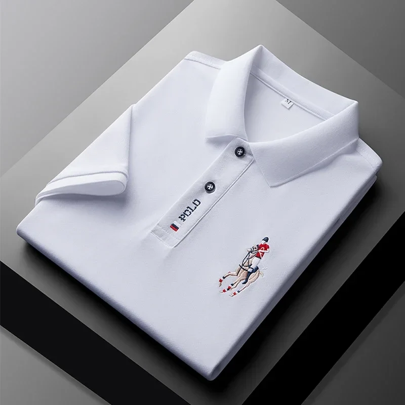 Herren Fashion Poloshirt POLO Shirt T-Shirt Kurzarm Zipper Hemd Polohemd NEU