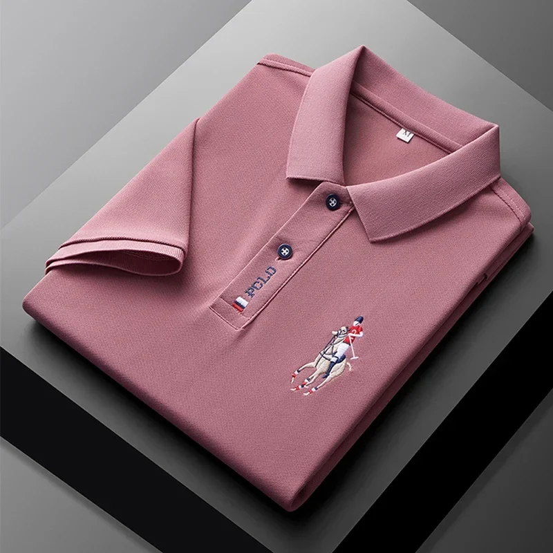 Herren Fashion Poloshirt POLO Shirt T-Shirt Kurzarm Zipper Hemd Polohemd NEU