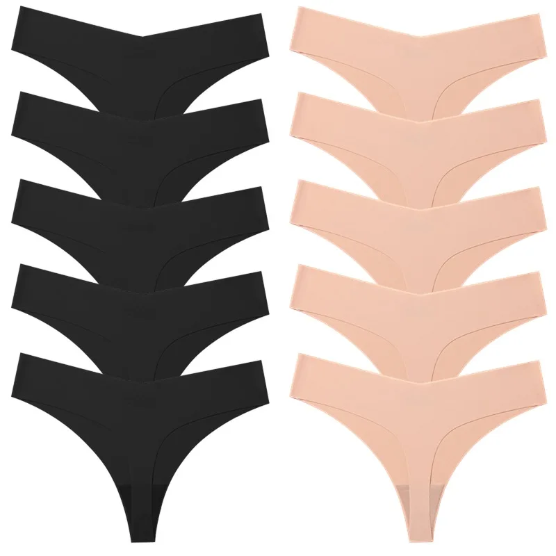 10Stk Frauen Tanga String Höschen Sexy Schlüpfer Slip Dessous Unterwäsche Pantie