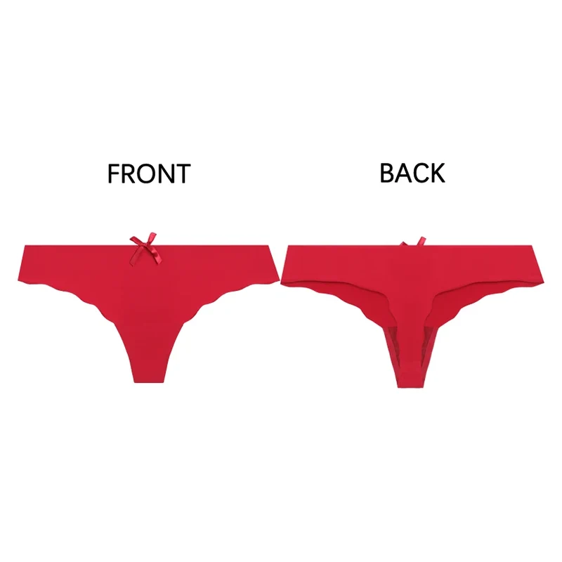 2Stk Frauen Tanga String Höschen Sexy Schlüpfer Slip Dessous Unterwäsche Panties