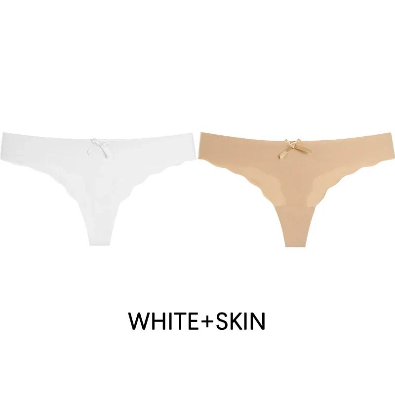 2Stk Frauen Tanga String Höschen Sexy Schlüpfer Slip Dessous Unterwäsche Panties