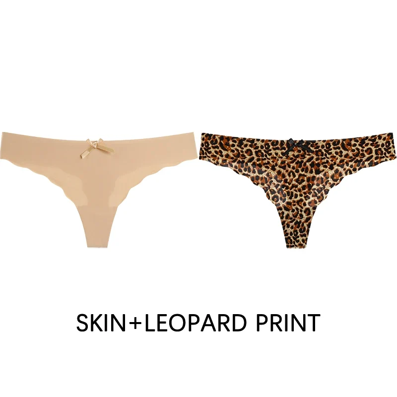 2Stk Frauen Tanga String Höschen Sexy Schlüpfer Slip Dessous Unterwäsche Panties