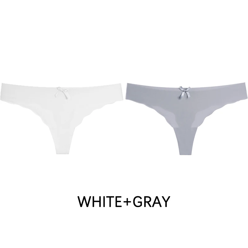 2Stk Frauen Tanga String Höschen Sexy Schlüpfer Slip Dessous Unterwäsche Panties
