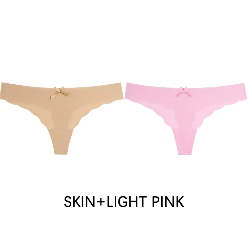 2Stk Frauen Tanga String Höschen Sexy Schlüpfer Slip Dessous Unterwäsche Panties