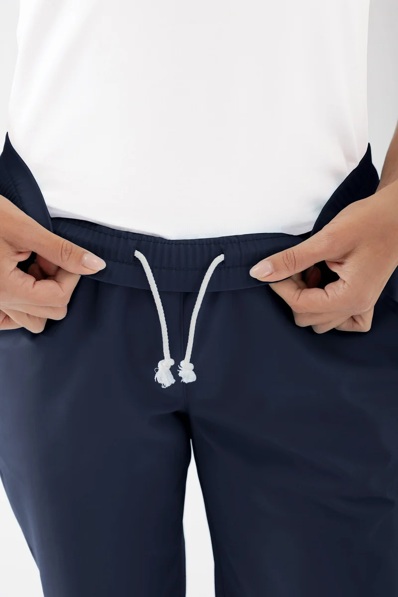 JUST STRONG Hose Damen - Gummibund navy