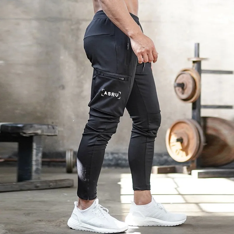 Herren Sporthose Jogger Jogginghose Sweatpants Trainingshose Cargo Hose mit Zip
