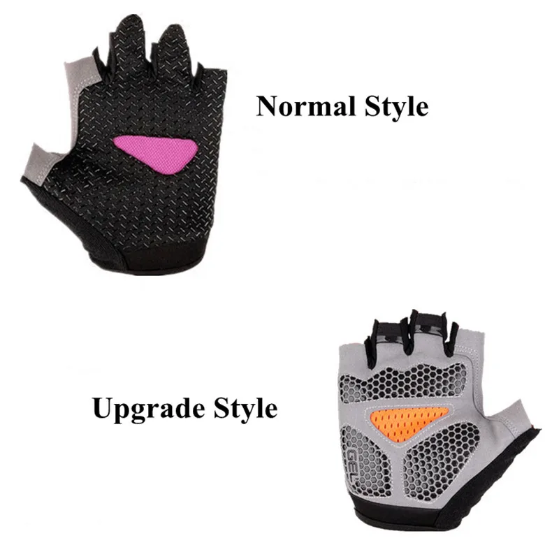 Fahrradhandschuhe Fahrrad Halbfinger Handschuhe Sport Fitness Gym Damen Herren