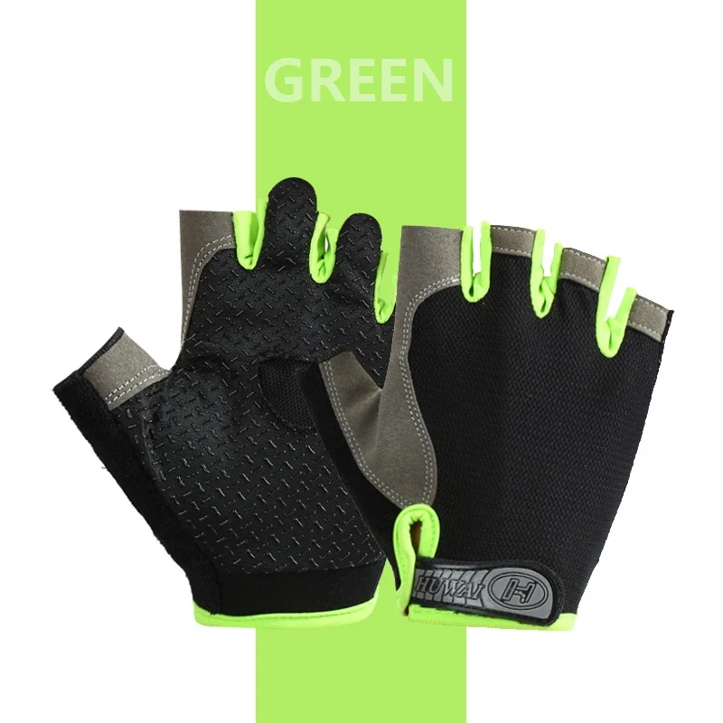 Fahrradhandschuhe Fahrrad Halbfinger Handschuhe Sport Fitness Gym Damen Herren