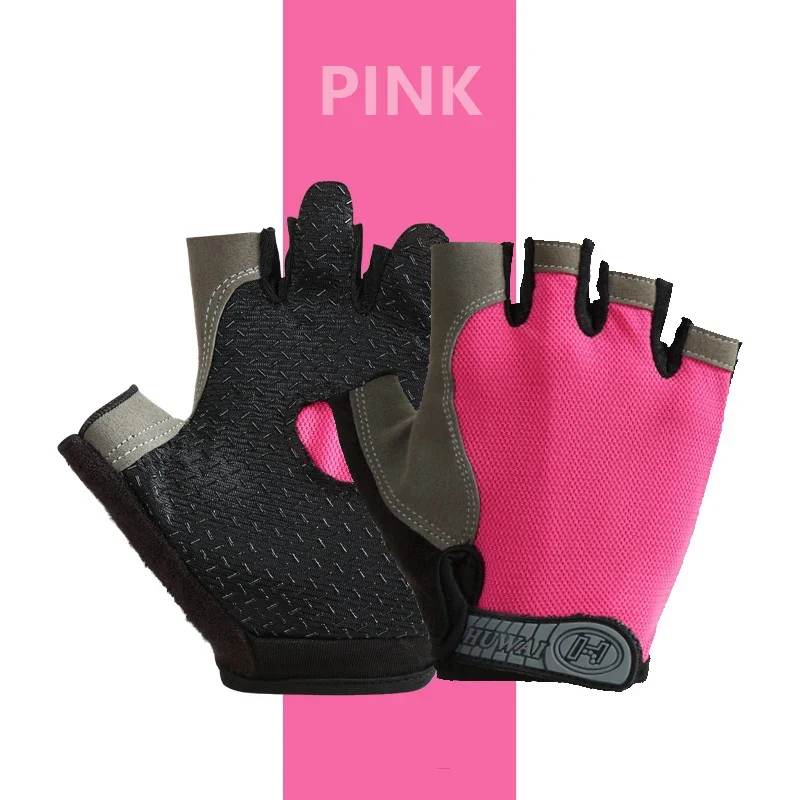 Fahrradhandschuhe Fahrrad Halbfinger Handschuhe Sport Fitness Gym Damen Herren