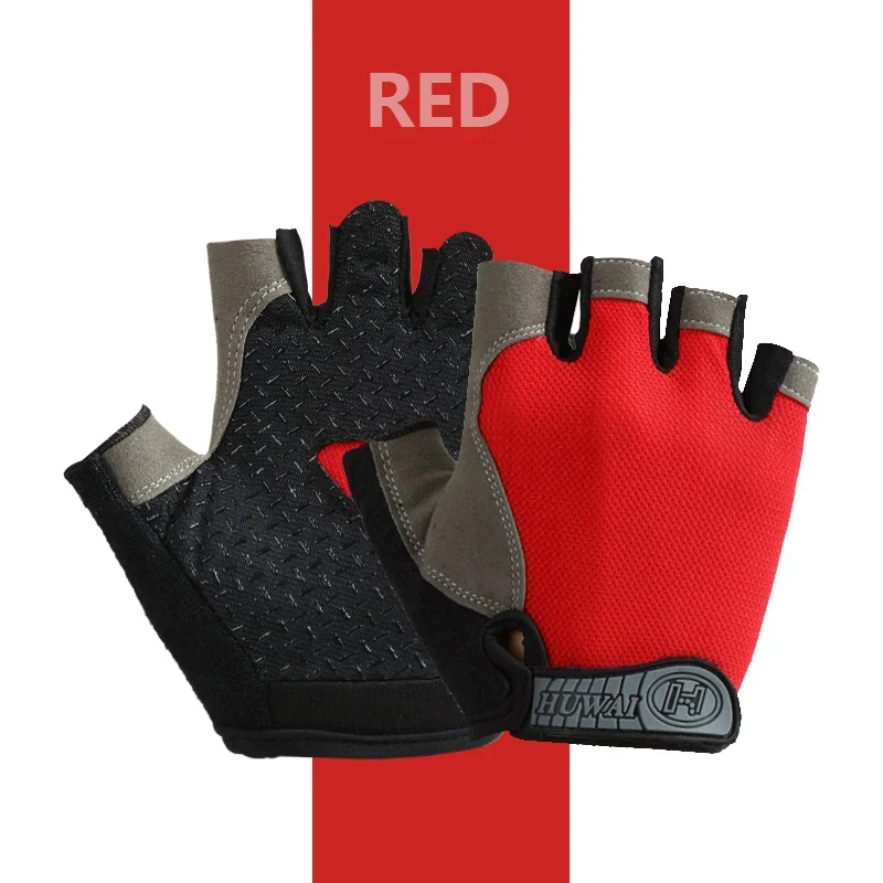 Fahrradhandschuhe Fahrrad Halbfinger Handschuhe Sport Fitness Gym Damen Herren