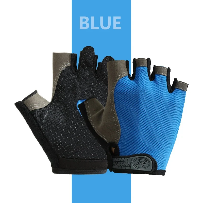 Fahrradhandschuhe Fahrrad Halbfinger Handschuhe Sport Fitness Gym Damen Herren