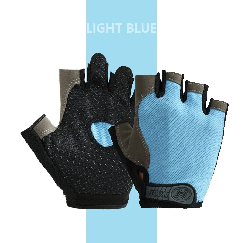 Fahrradhandschuhe Fahrrad Halbfinger Handschuhe Sport Fitness Gym Damen Herren