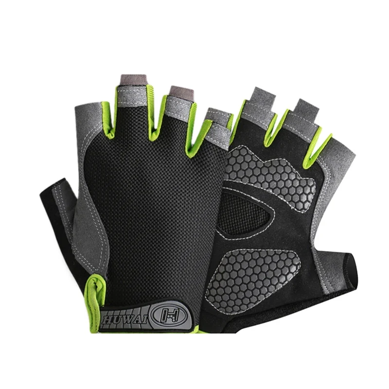 Fahrradhandschuhe Fahrrad Halbfinger Handschuhe Sport Fitness Gym Damen Herren