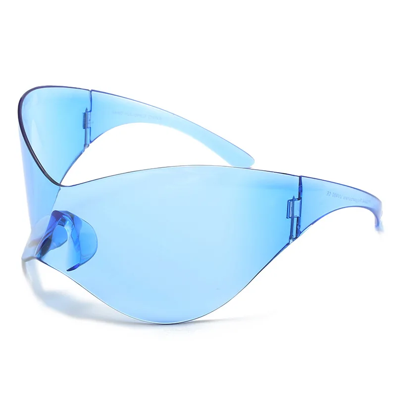 Designer Verspiegelte Sonnenbrille Damen Brille Große Gläser Pilotenbrille UV400