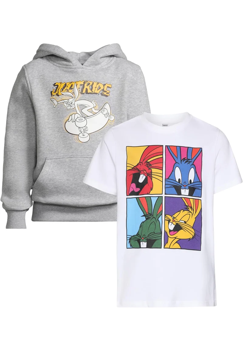 T-Shirt Hoodie 2 Pack Bugs Bunny