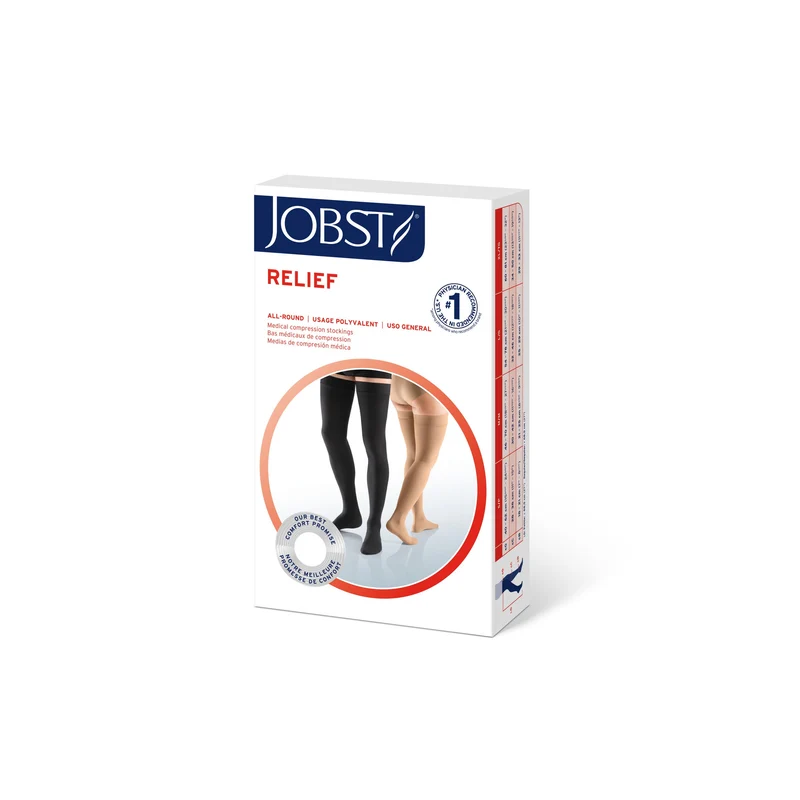 JOBST® Relief Thigh High 20-30 mmHg w/ Silicone Top Band