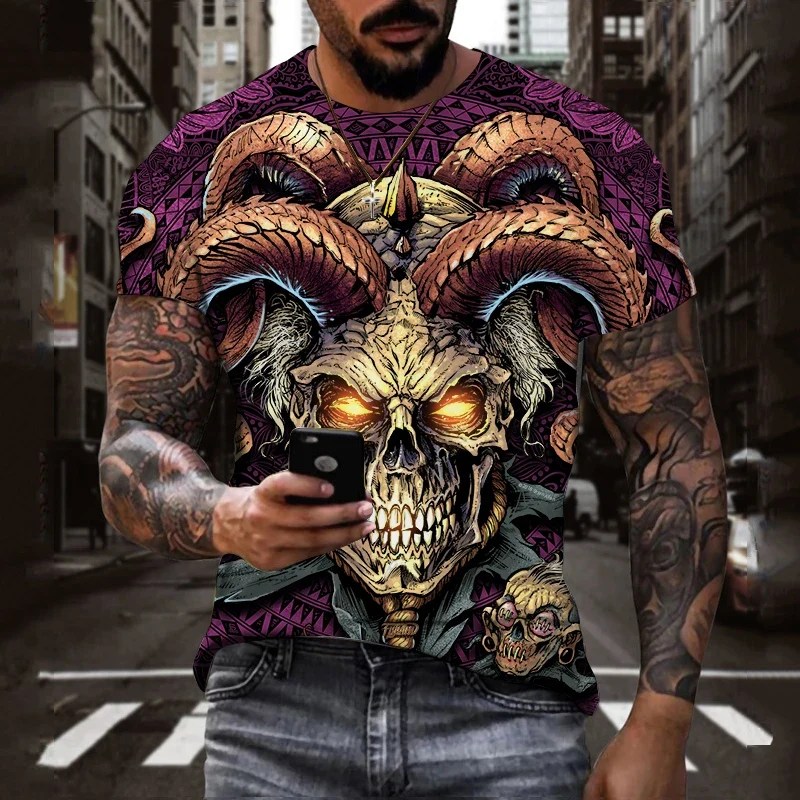 Fashion Sommer T-Shirt Herren Vintage Shirt Rundhals Unisex Streetwear Tank Top