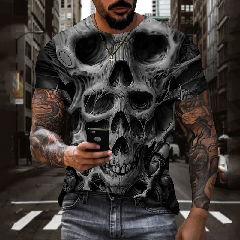 Fashion Sommer T-Shirt Herren Vintage Shirt Rundhals Unisex Streetwear Tank Top