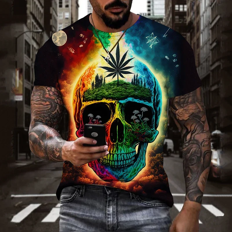 Fashion Sommer T-Shirt Herren Vintage Shirt Rundhals Unisex Streetwear Tank Top