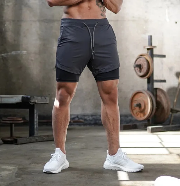 Fitness Shorts Kurze Sporthose Kurzhose Jogging Herren Trainingshose Sportshorts