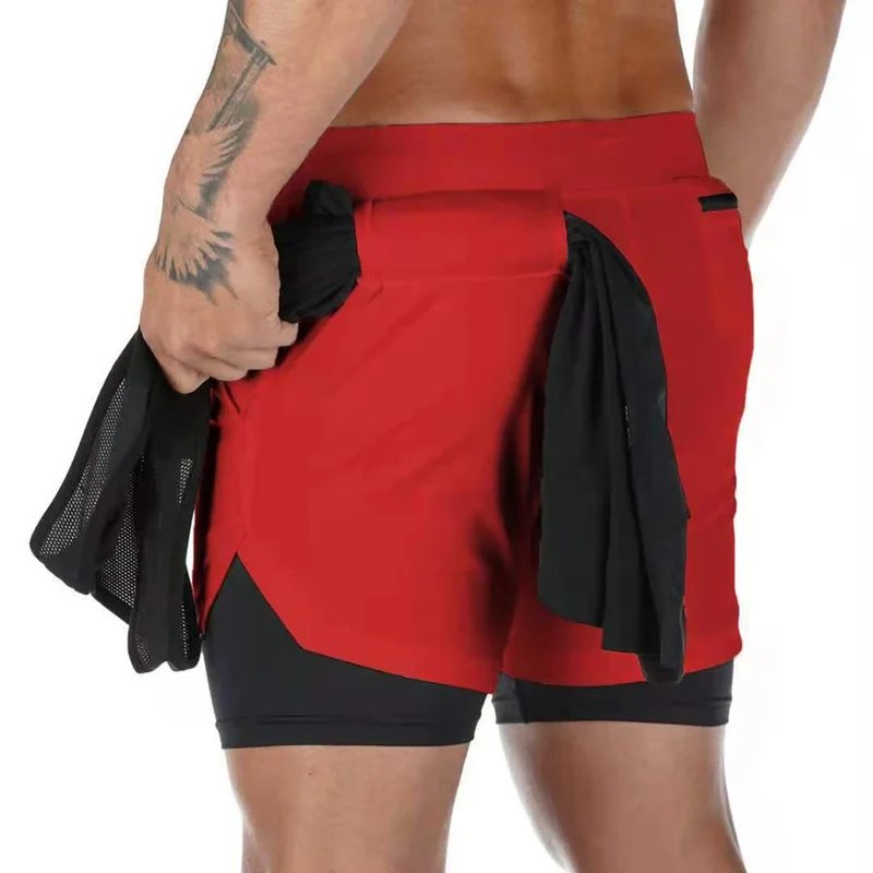 Fitness Shorts Kurze Sporthose Kurzhose Jogging Herren Trainingshose Sportshorts