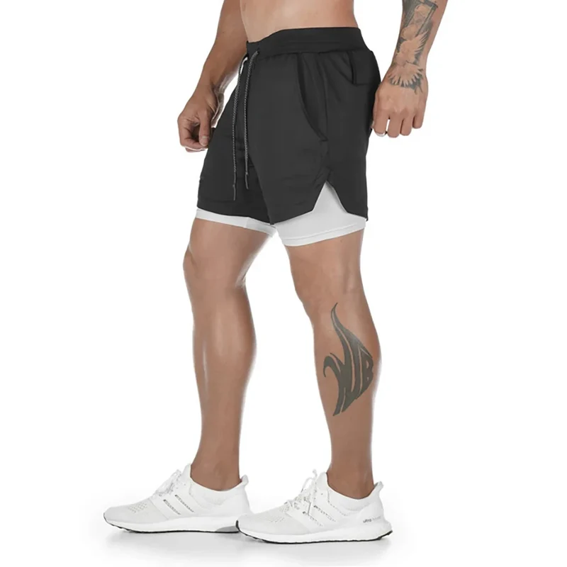 Fitness Shorts Kurze Sporthose Kurzhose Jogging Herren Trainingshose Sportshorts